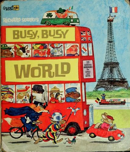 Tapa de Busy, busy world