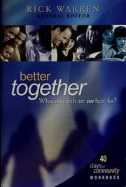Tapa de Better Together