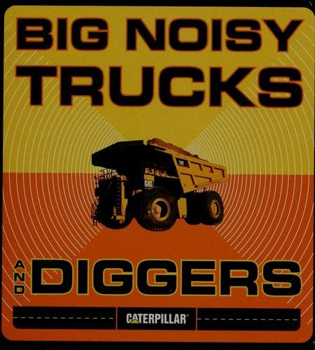 Tapa de Big noisy trucks and diggers