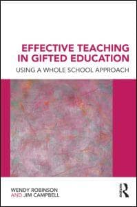 Tapa de Effective teaching in gifted education