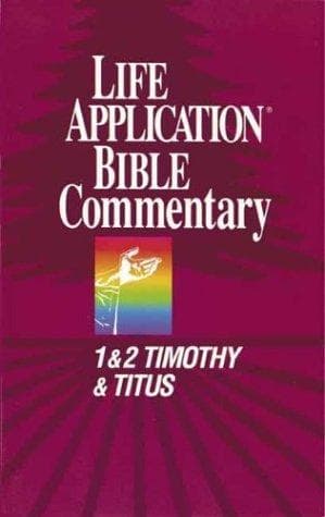 Tapa de Life Application Bible Commentary