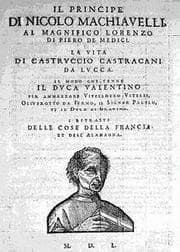 Tapa de Machiavelli : Il Principe (De Principatibus : Italian Text)
