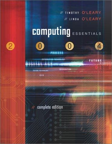 Tapa de Computing Essentials 2004