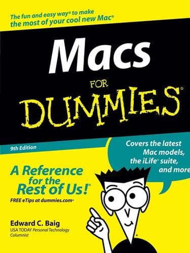 Tapa de Macs For Dummies