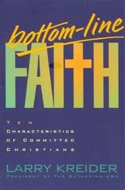 Tapa de Bottom Line Faith