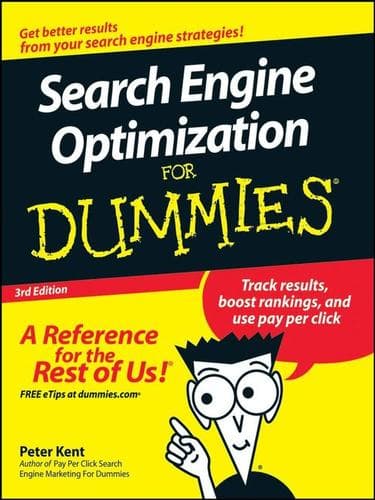 Tapa de Search Engine Optimization For Dummies®