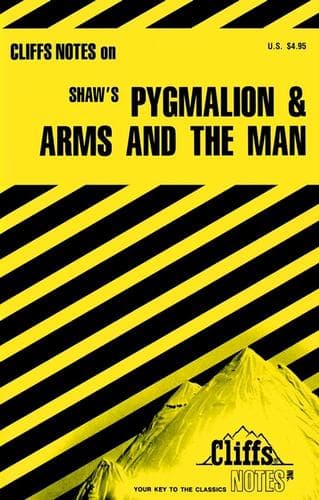 Tapa de CliffsNotes on Shaw's Pygmalion & Arms and The Man