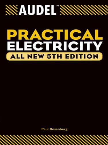 Tapa de Audel Practical Electricity