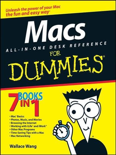 Tapa de Macs All-in-One Desk Reference For Dummies