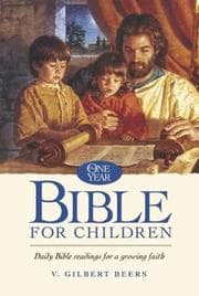 Tapa de The One Year Bible for Children (Tyndale Kids)