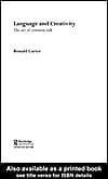 Tapa de Language and Creativity