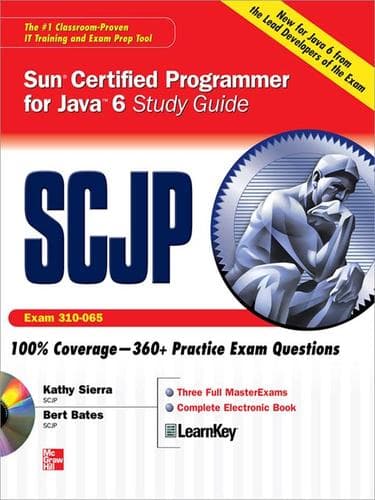 Tapa de SCJP Sun Certified Programmer for Java 6 Study Guide