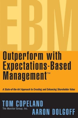 Tapa de Outperform with Expectations-Based Management