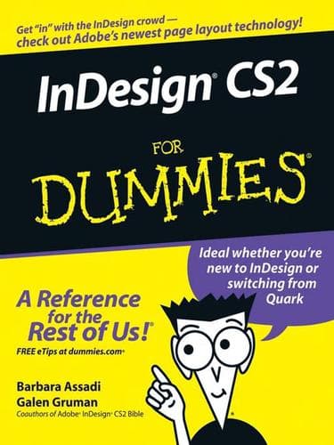 Tapa de InDesign CS2 For Dummies