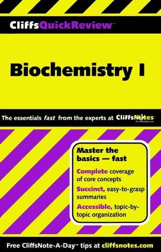 Tapa de CliffsQuickReview Biochemistry I