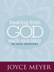 Tapa de Hearing from God each morning