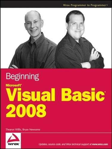 Tapa de Beginning Microsoft Visual basic 2008