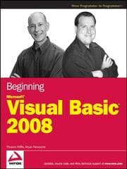 Tapa de Beginning Microsoft Visual basic 2008