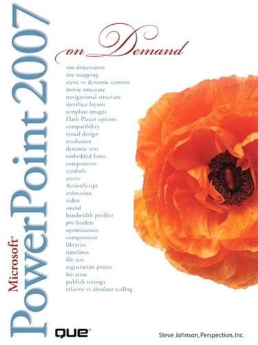 Tapa de Microsoft Office PowerPoint 2007 On Demand