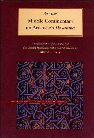 Tapa de Middle Commentary on Aristotle's De anima