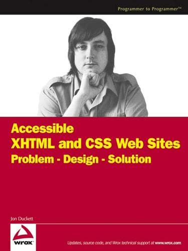 Tapa de Accessible XHTML and CSS Web Sites