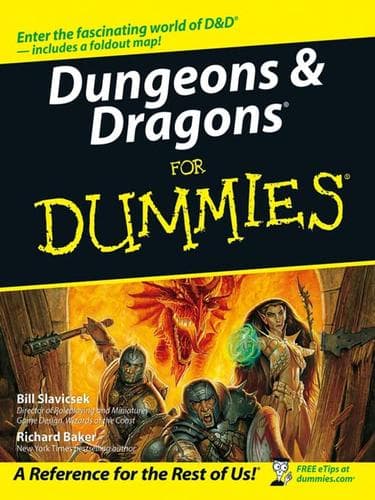 Tapa de Dungeons & Dragons for Dummies