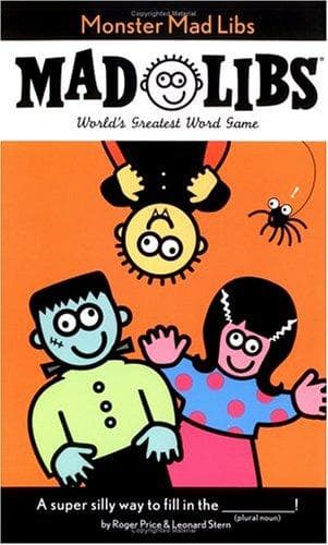 Tapa de Monster Mad Libs