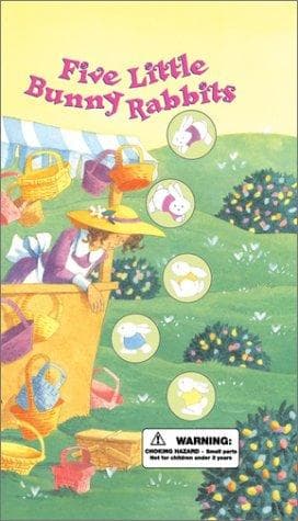 Tapa de Five Little Bunny Rabbits