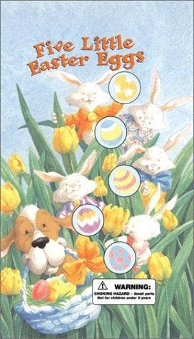 Tapa de Five little Easter eggs