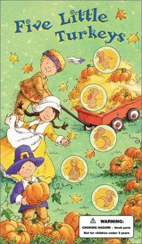 Tapa de Five Little Turkeys