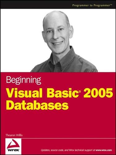 Tapa de Beginning Visual Basic 2005 Databases