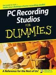 Tapa de PC recording studios for dummies