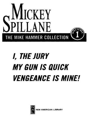 Tapa de The Mike Hammer Collection, Volume 1