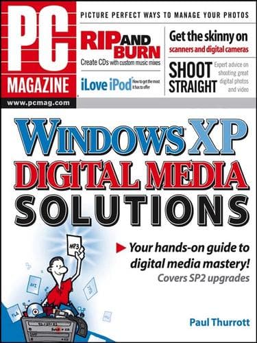 Tapa de PC Magazine Windows XP Digital Media Solutions