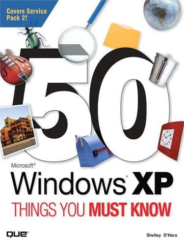 Tapa de 50 Microsoft Windows XP Things You Must Know