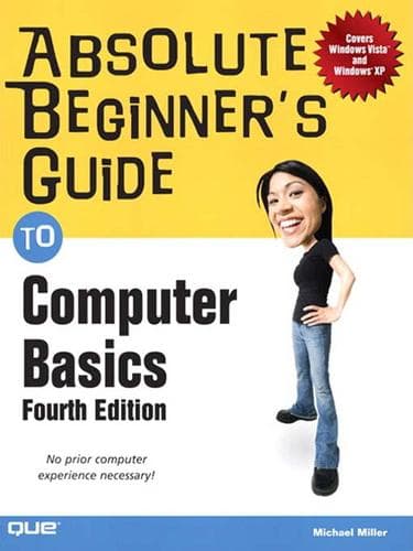 Tapa de Absolute Beginner's Guide to Computer Basics