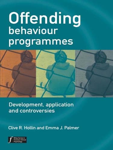 Tapa de Offending Behaviour Programmes