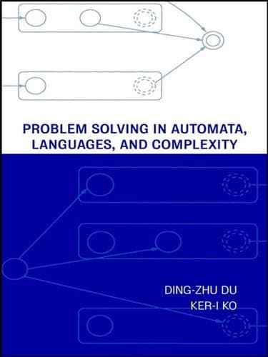 Tapa de Problem Solving in Automata, Languages, and Complexity