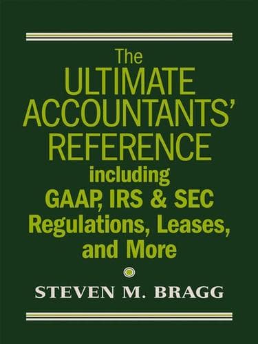 Tapa de The Ultimate Accountants' Reference