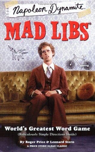 Tapa de Napoleon dynamite mad libs