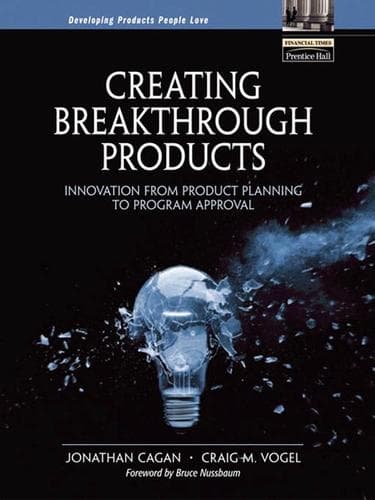 Tapa de Creating Breakthrough Products