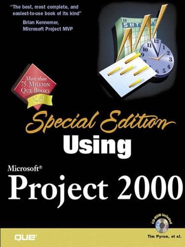 Tapa de Special Edition Using Microsoft Project 2000