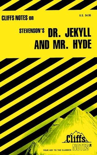 Tapa de CliffsNotes on Stevenson's Dr. Jekyll and Mr. Hyde