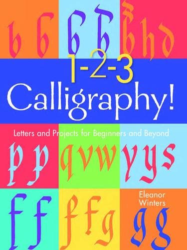 Tapa de 1-2-3 Calligraphy!
