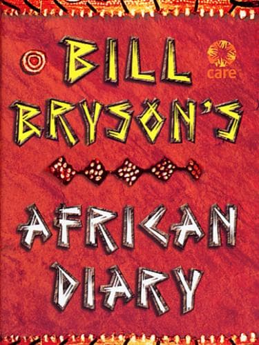 Tapa de Bill Bryson African Diary