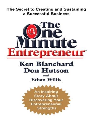 Tapa de The One Minute Entrepreneur