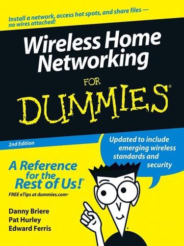 Tapa de Wireless Home Networking For Dummies