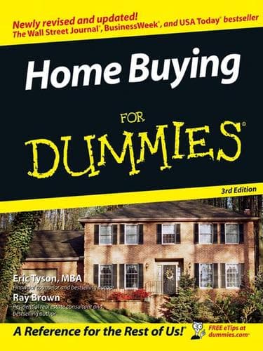 Tapa de Home Buying For Dummies