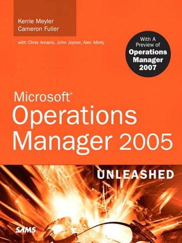 Tapa de Microsoft® Operations Manager 2005 Unleashed