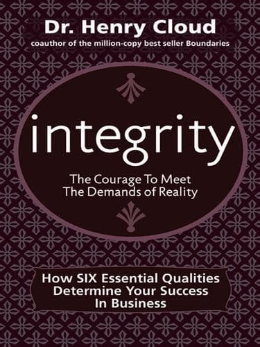 Tapa de Integrity